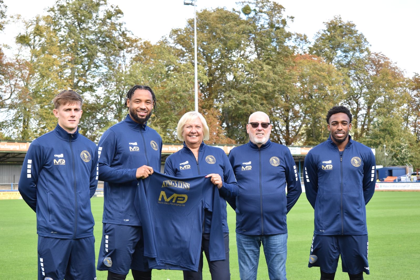 Micro Delta Packaging Sponsor New Walk-Out Jackets for King’s Lynn Town