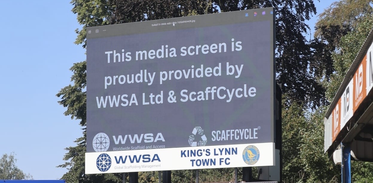 WWSA donate new scoreboard